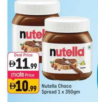 Shaklan NUTELLA Chocolate Spread offer