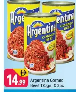 Shaklan ARGENTINA Beef offer
