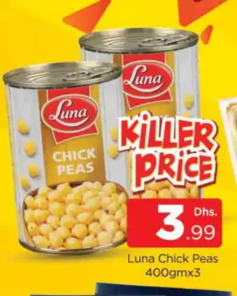 Al Madina LUNA Chick Peas offer