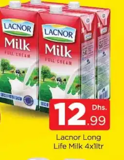 Al Madina LACNOR Long Life / UHT Milk offer