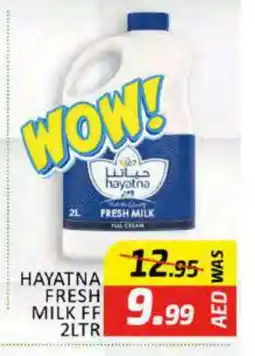 Al Madina HAYATNA Fresh Milk offer