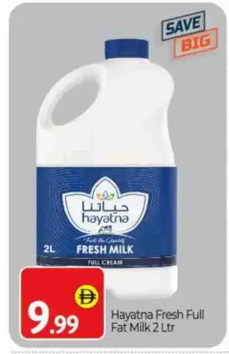 Bigmart HAYATNA Fresh Milk offer