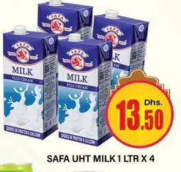 Al Madina SAFA Long Life / UHT Milk offer