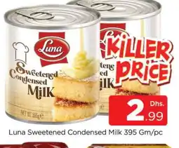 Al Madina LUNA Condensed Milk offer