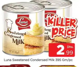 Al Madina LUNA Condensed Milk offer