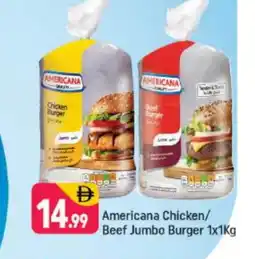 Shaklan AMERICANA Chicken Burger offer