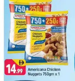 Shaklan AMERICANA Chicken Nuggets offer