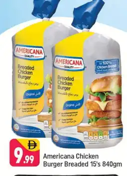 Shaklan AMERICANA Chicken Burger offer