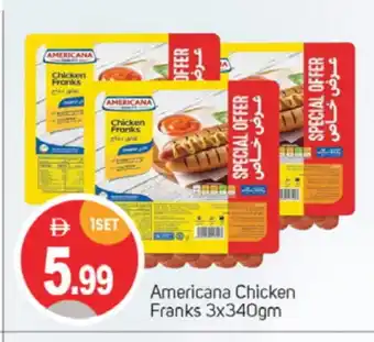 Talal Market AMERICANA Chicken Franks offer