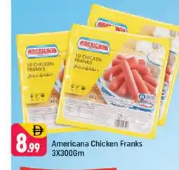 Shaklan AMERICANA Chicken Franks offer