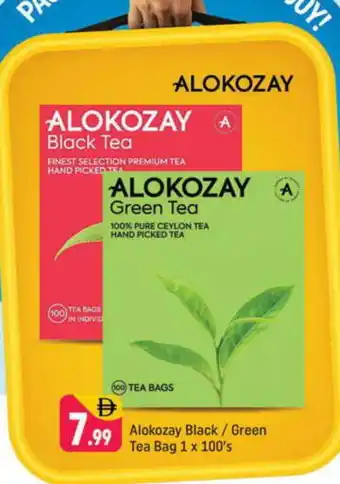 Shaklan ALOKOZAY Green Tea offer