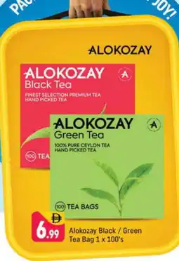 Shaklan ALOKOZAY Green Tea offer