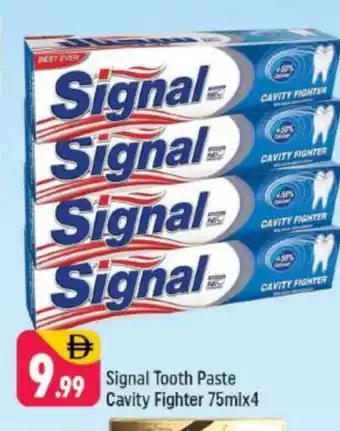 Shaklan SIGNAL Toothpaste offer