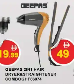 Al Madina GEEPAS Hair Appliances offer
