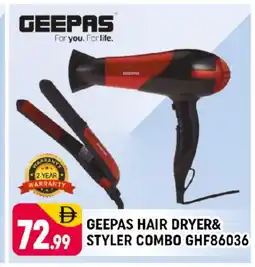 Shaklan GEEPAS Hair Appliances offer