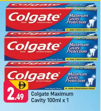 Shaklan COLGATE Toothpaste offer