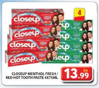 Grand Hyper Market CLOSE UP Toothpaste offer