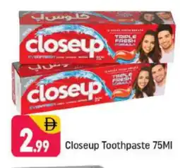 Shaklan CLOSE UP Toothpaste offer