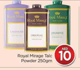 Al Madina ROYAL MIRAGE Talcum Powder offer