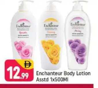 Shaklan Enchanteur Body Lotion & Cream offer
