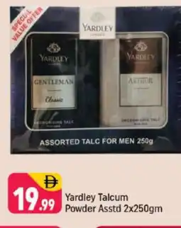 Shaklan YARDLEY Talcum Powder offer