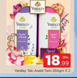 Al Madina YARDLEY Talcum Powder offer
