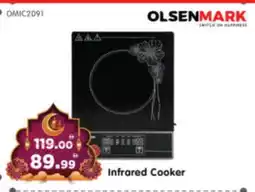 Al Madina Hypermarket OLSENMARK Infrared Cooker offer