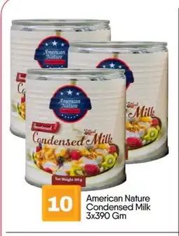 Bigmart AMERICAN NATURE Condensed Milk offer