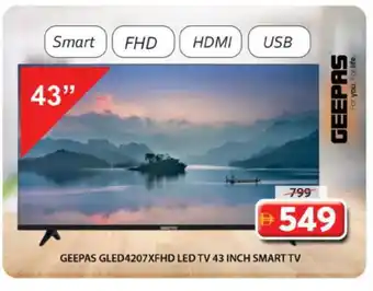 Grand Hyper Market GEEPAS Smart TV offer