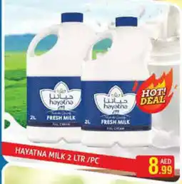 Palm Centre HAYATNA Fresh Milk offer