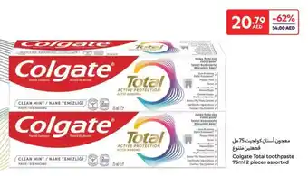 Carrefour Colgate Total toothpaste assorted offer