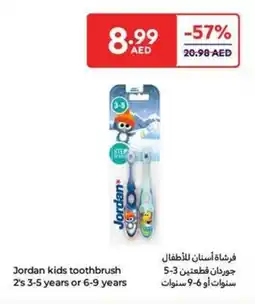 Carrefour Jordan kids toothbrush 2's offer