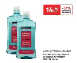 Carrefour Cornells isopropyl alcohol antiseptic disinfectant offer