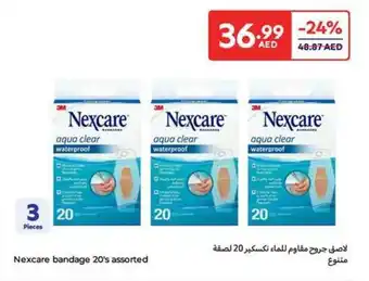 Carrefour Nexcare bandage 20's assorted offer
