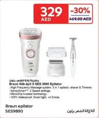 Carrefour Braun epilator SES9890 offer