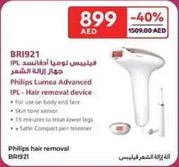 Carrefour Philips hair removal BRI921 offer