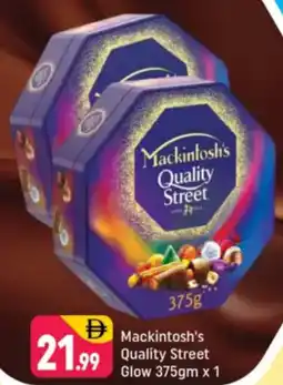 Shaklan Mackintosh's Quality Street Glow offer