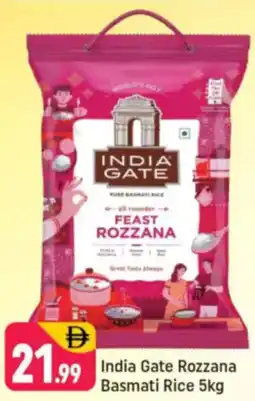 Shaklan India Gate Rozzana Basmati Rice offer