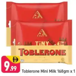 Shaklan Toblerone Mini Milk offer
