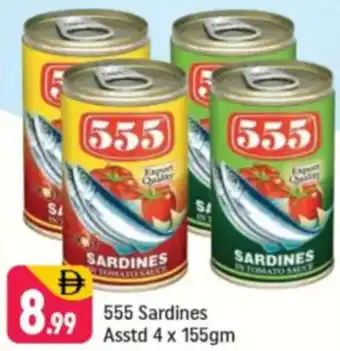 Shaklan 555 Sardines Asstd offer