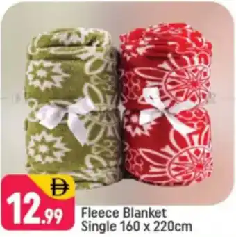 Shaklan Fleece Blanket Single offer
