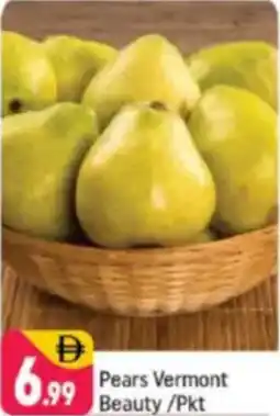 Shaklan Pears Vermont Beauty offer