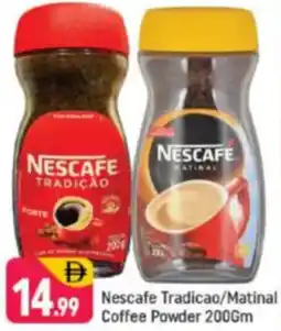 Shaklan Nescafe Tradicao / Matinal Coffee Powder offer