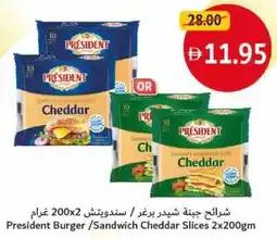 Union Coop President Burger / Sandwich Cheddar Slices offer