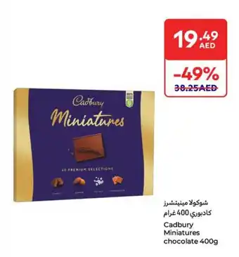 Carrefour Cadbury Miniatures chocolate offer
