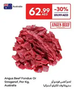 Carrefour Angus Beef Fondue Or Stroganof offer