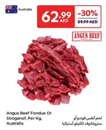 Carrefour Angus Beef Fondue Or Stroganof offer