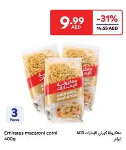 Carrefour Emirates macaroni corni offer