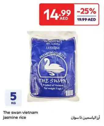Carrefour The swan vietnam jasmine rice offer