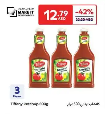 Carrefour Tiffany ketchup offer